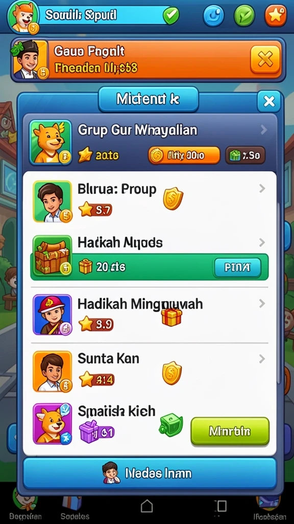 Screenshot qqstar nomor 1